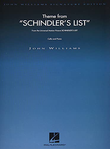 Theme from Schindler's List: For Cello and Piano: From the Universal Motion Picture von HAL LEONARD