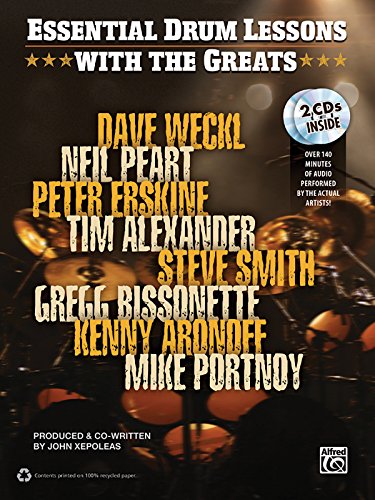 Essential Drum Lessons with the Greats: (incl. CD) von Alfred Music Publishing GmbH