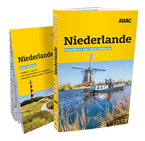 ADAC Reiseführer plus Niederlande: Mit Maxi-Faltkarte und praktischer Spiralbindung