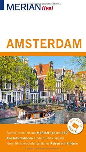 MERIAN live! Reiseführer Amsterdam: Mit Extra-Karte zum Herausnehmen