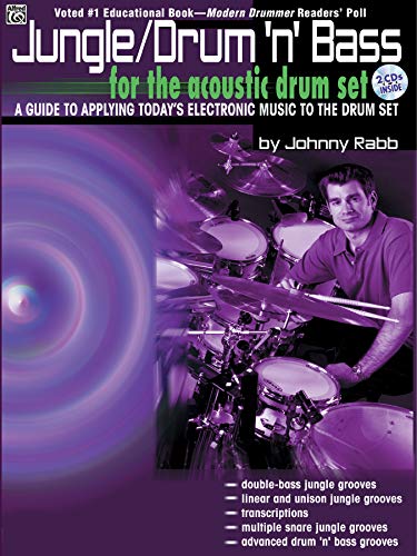 Jungle/Drum 'n' Bass for the Acoustic Drum Set: A Guide to Applying Today's Electronic Music to the Drum Set (incl. CD)