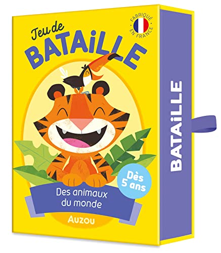 Cartes à jouer Auzou - jeu de bataille