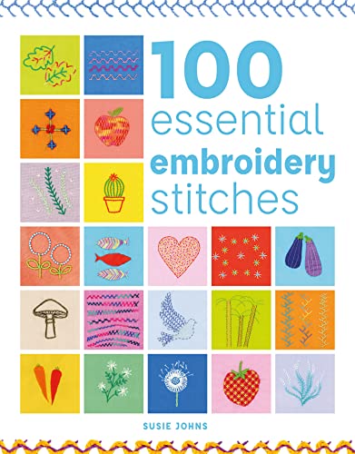 100 Essential Embroidery Stitches (100 Essential Stitches) von Guild of Master Craftsman Publications Ltd