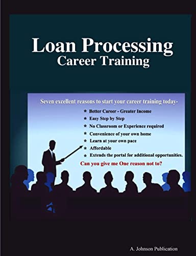 Loan Processing: Career Training von Lulu.com