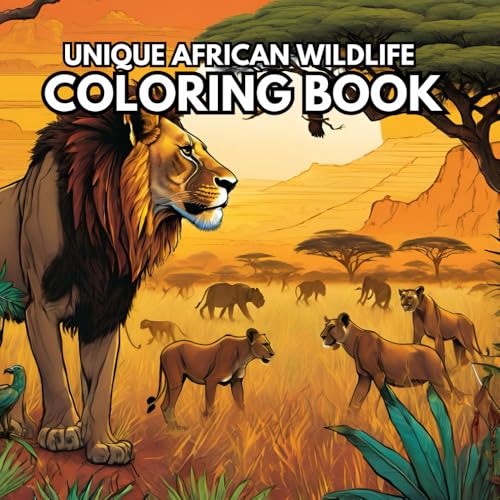 Relaxing Unique African Wildlife – A Mandala Coloring Adventure: Intricate Animal Designs Inspired by the Beauty of Africa Relaxing Unique African Wildlife – A Mandala Coloring Adventure: Intricate Animal Designs Inspired by the Beauty of Africa von Independently published