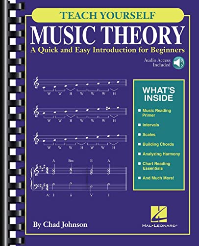 Teach Yourself Music Theory: A Quick and Easy Introduction for Beginners Includes Downloadable Audio