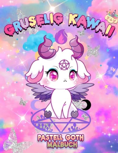 Gruseliges Kawaii Pastell Goth Malbuch: Gruselige Kawaii und niedliche Malvorlagen für Kinder und Erwachsene mit entzückenden und Horrorfiguren zum Stressabbau, Entspannung und Spaß Gruseliges Kawaii Pastell Goth Malbuch: Gruselige Kawaii und niedliche Malvorlagen für Kinder und Erwachsene mit entzückenden und Horrorfiguren zum Stressabbau, Entspannung und Spaß