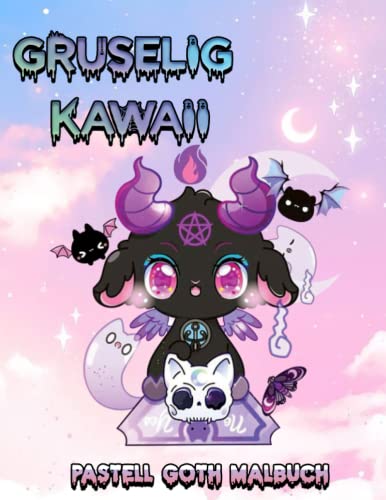 Gruseliges Kawaii Pastell Goth Malbuch: Kawaii effrayant et pages à colorier mignonnes avec adorables et personnages d'horreur pour adultes pour soulager le stress, se détendre et s'amuser. Gruseliges Kawaii Pastell Goth Malbuch: Kawaii effrayant et pages à colorier mignonnes avec adorables et personnages d'horreur pour adultes pour soulager le stress, se détendre et s'amuser.