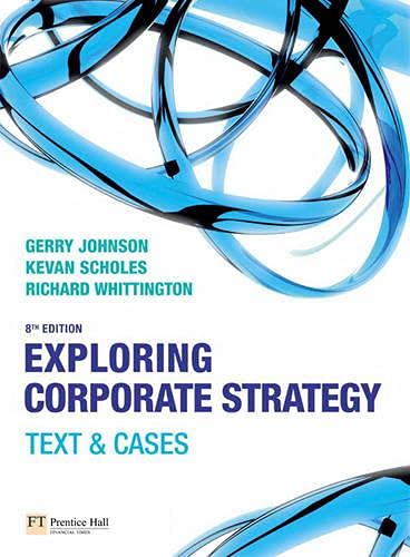 Exploring Corporate Strategy: Text & Cases