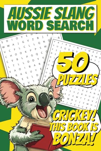 Aussie Slang Word Search Book | Word Search For Adults | 50 puzzles | 100 pages | Australian von Independently published