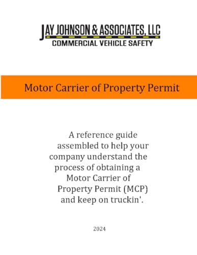 Motor Carrier of Property Permit Reference Guide von Independently published