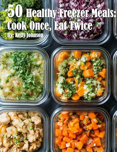50 Healthy Freezer Meals: Cook Once, Eat Twice von Marick Booster