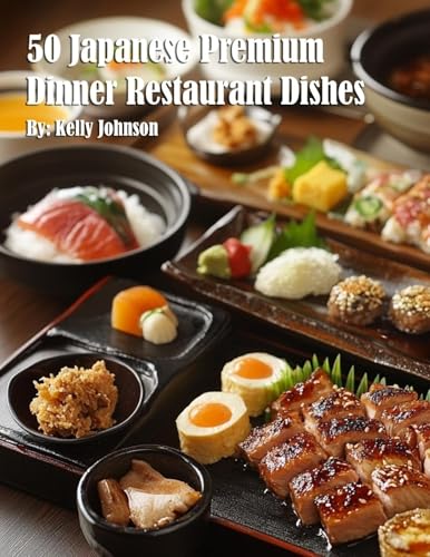 50 Japanese Premium Dinner Restaurant Dishes von Marick Booster