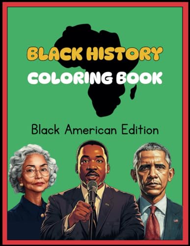 Black History Coloring book: Black American Edition von Staten House