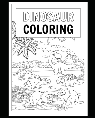 Dinosaur Coloring book