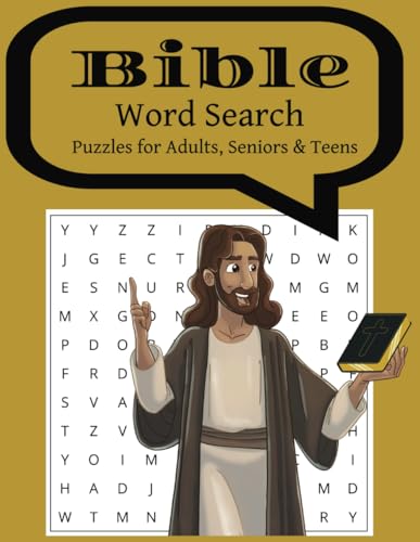 Bible Word Search Puzzle Book: Explore Bible Words | Faith Filled Word Search for all ages | Find and Learn words from the Good Book | 8.5x11 | 110 ... for Vacations, Holidays or for Free Time von Independently published