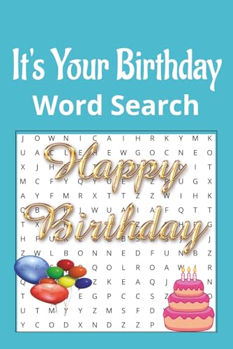 Birthday Word Search Book: Celebrate Every Age with Fun and Festive Puzzles for All! von Independently published
