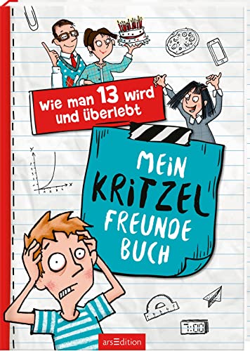 Wie man 13 wird und überlebt – Mein Kritzel-Freundebuch: Das Freundebuch zur Bestseller-Reihe | Mit lustigen Fragen, Mitmachseiten und viel Platz für Kreativität, für Jungen und Mädchen