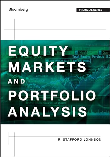 Equity Markets and Portfolio Analysis (Bloomberg Professional) von Bloomberg Press