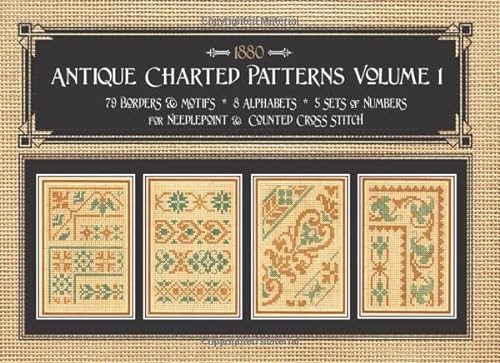 Antique Charted Patterns Volume 1: 19th Century Designs for Needlepoint & Cross Stitch von Independently published