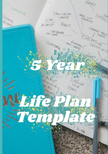 5 Year Life Plan Template: Manifest Your Future with this 5 Year Plan Workbook!