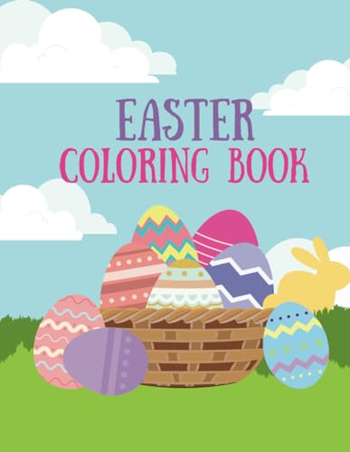 Easter Coloring & Activity Book: Fun Easter coloring pages and Easter activities, Great Easter Basket stuffer von Independently published