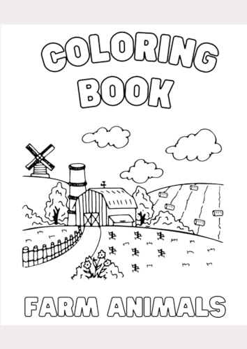 Farm Animals Coloring Book von Independently published