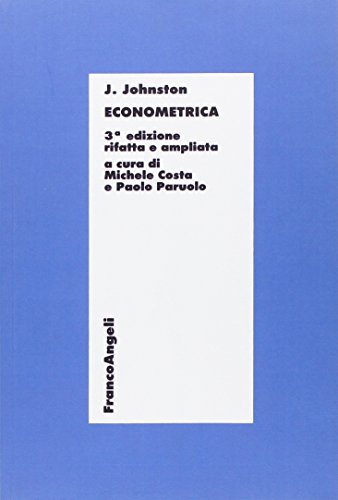 Econometrica (Economia - Textbook, Band 1)