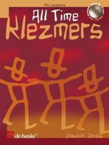 All Time Klezmers, für Altsaxophon, m. Audio-CD: CD zum Üben und Mitspielen (Play-Along und Demo). Schwierigkeitsgrad: mittelschwer