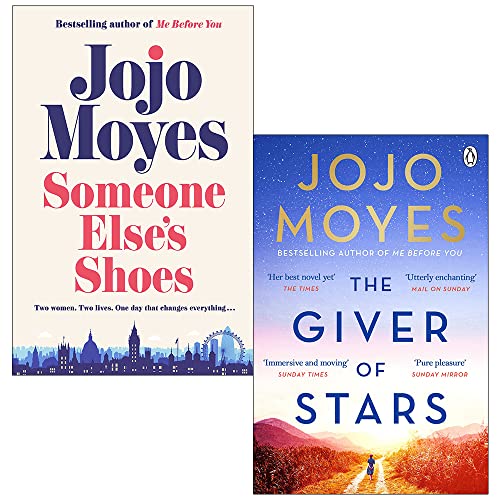 Jojo Moyes Collection 2 Books Set (Someone Else’s Shoes [Hardcover], The Giver of Stars)