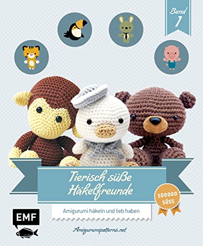 Tierisch süße Häkelfreunde 1: Amigurumi häkeln und lieb haben. Sooooo süß!