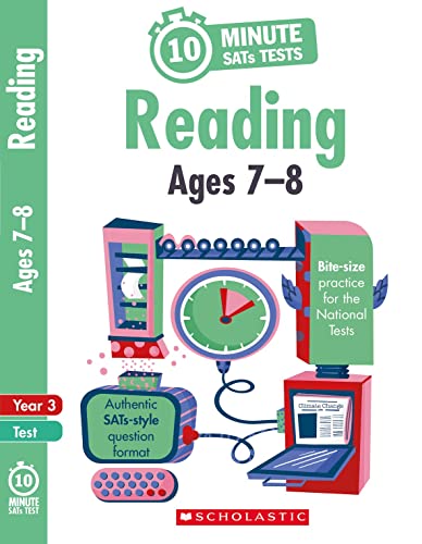 Quick test reading activities for children ages 7-8 (Year 3). Perfect for Home Learning. (10 Minute SATs Tests)