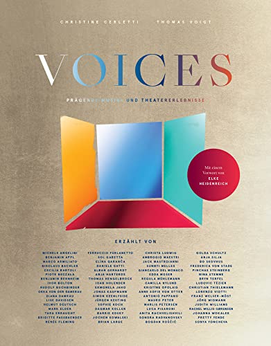 VOICES: Prägende Musik- und Theatererlebnisse von Verlag für moderne Kunst