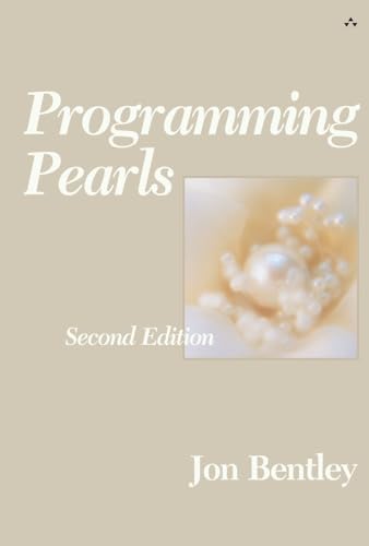 Programming Pearls (ACM Press)