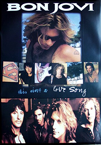 Bon Jovi Poster Nr. 8 Format 62 x 86 cm Original von 1995 Bon Jovi Poster Nr. 8 Format 62 x 86 cm Original von 1995
