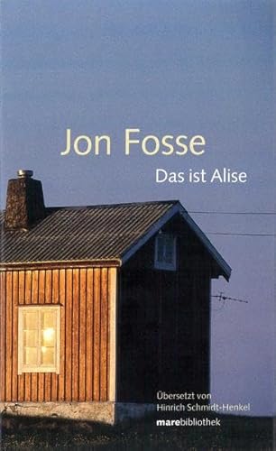 Das ist Alise (marebibliothek): Novelle