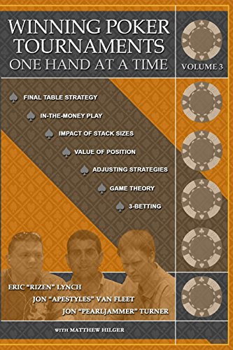 Winning Poker Tournaments One Hand at a Time Volume III von Dimat Enterprises, Incorporated