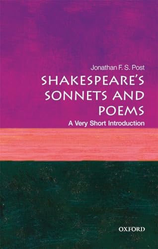 Shakespeare's Sonnets and Poems: A Very Short Introduction (Very Short Introductions)