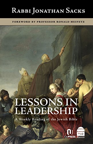 Lessons in Leadership: A Weekly Reading of the Jewish Bible: The Gluckman Family Edition von Maggid