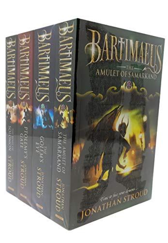 Jonathan Stroud The Bartimaeus Series 4 Books Collection Set (Bartimaeus Sequence Series - Children's Fantasy Novels, Age 10-14)