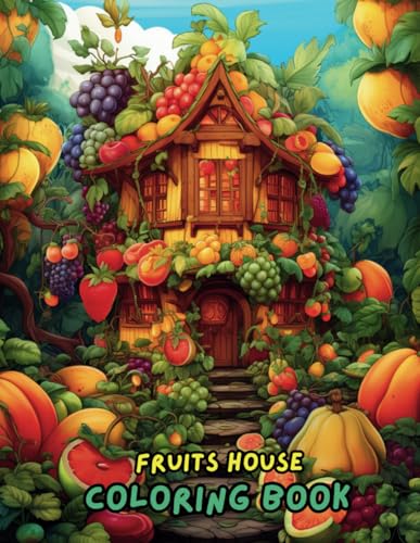 Fruit House Adventures Coloring Book: 50 Fruit-Themed Pages for Kids Ages 3-7 | Fun and Educational Coloring for Toddlers and Preschoolers Fruit House Adventures Coloring Book: 50 Fruit-Themed Pages for Kids Ages 3-7 | Fun and Educational Coloring for Toddlers and Preschoolers