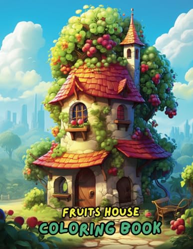 Fun Fruits House Coloring Book for Kids: 50 Creative and Easy-to-Color Pages for Toddlers, Preschoolers, and Kids Ages 4-8 Fun Fruits House Coloring Book for Kids: 50 Creative and Easy-to-Color Pages for Toddlers, Preschoolers, and Kids Ages 4-8