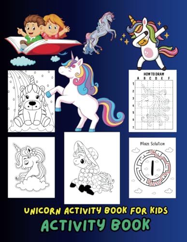Unicorn Activity Book for Kids: Fun and Engaging Activities for Ages 4-8 | Puzzles, Coloring, Mazes, and More Unicorn Activity Book for Kids: Fun and Engaging Activities for Ages 4-8 | Puzzles, Coloring, Mazes, and More von Independently published