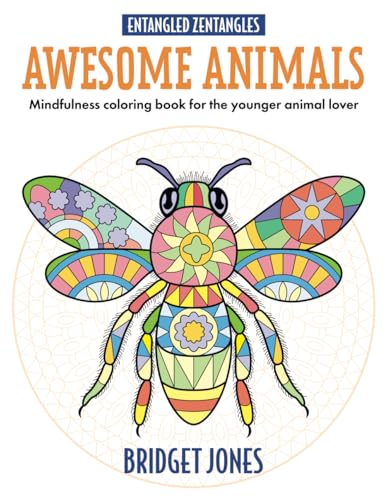 Awesome Animals: Mindfulness coloring book for the younger animal lover von Independently published