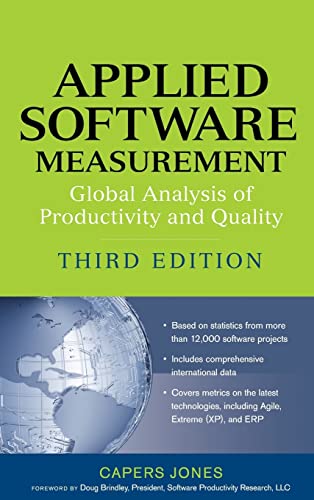 Applied Software Measurement: Global Analysis of Productivity and Quality Applied Software Measurement: Global Analysis of Productivity and Quality von McGraw-Hill Education