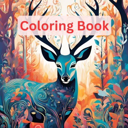 Coloring book for Adults and teens, Drawing book von Independently published