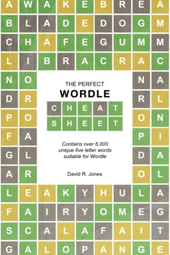 The Perfect Wordle Cheatsheet: Five-letter Word Collection von Independently published