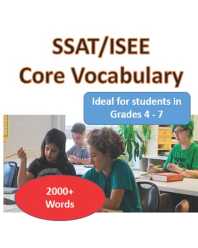 SSAT/ISEE Core Vocabulary