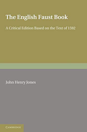 The English Faust Book: A Critical Edition Based on the Text of 1592