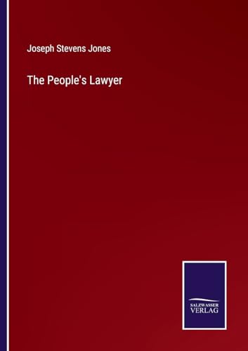 The People's Lawyer von Salzwasser Verlag